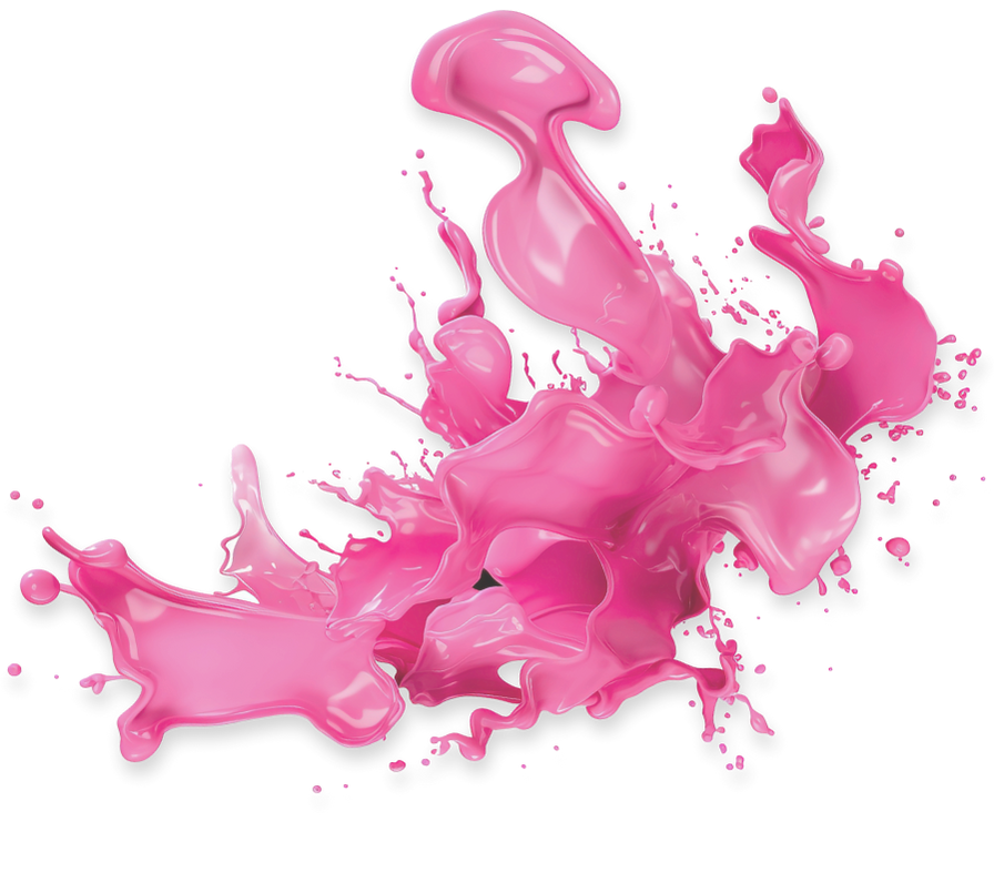 Pink splash
