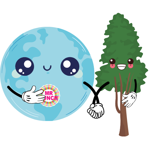 Erde und Baum Illustration