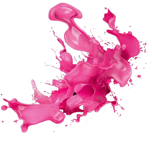 Pink splash backdrop